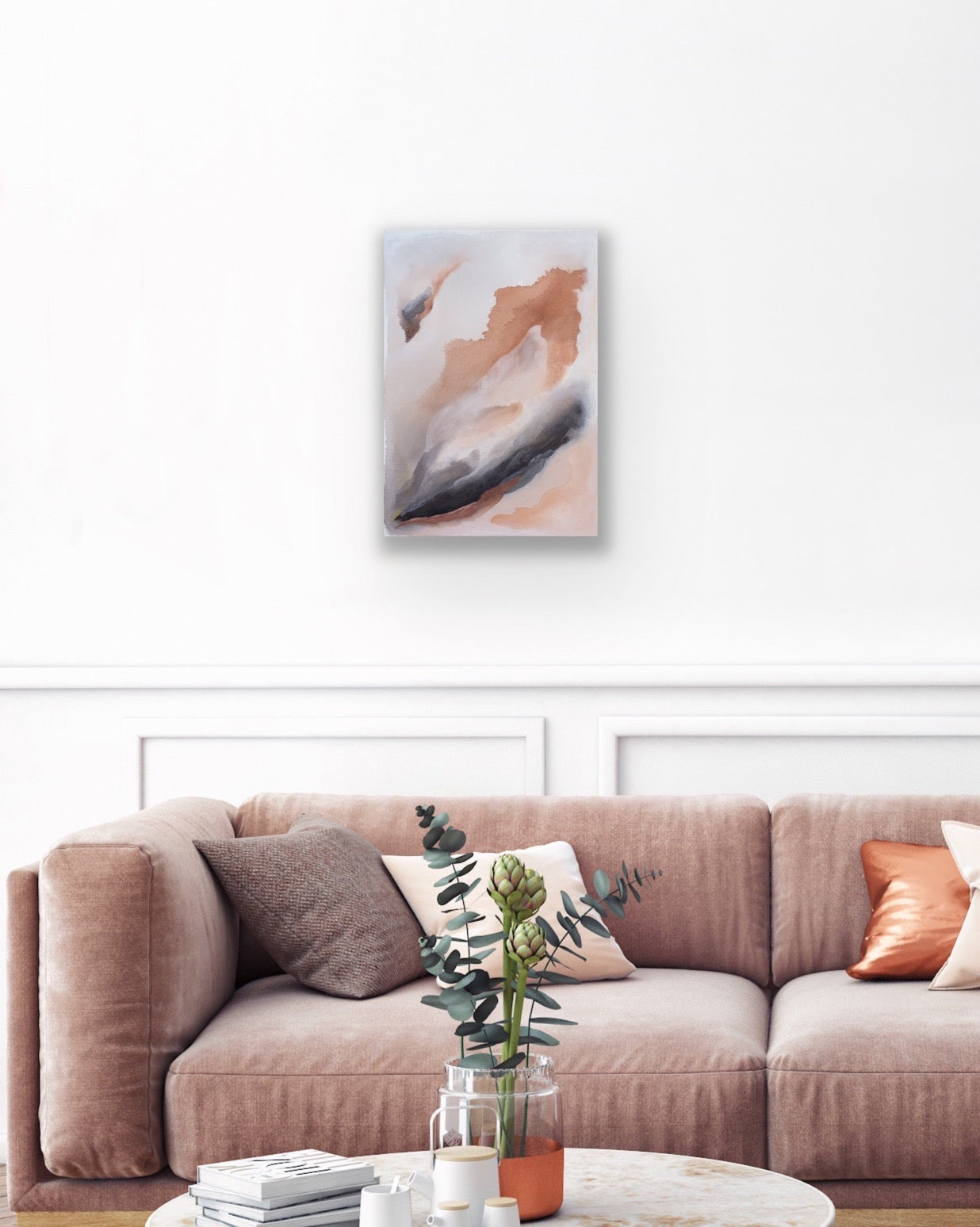 Oyster - original artwork on canvas