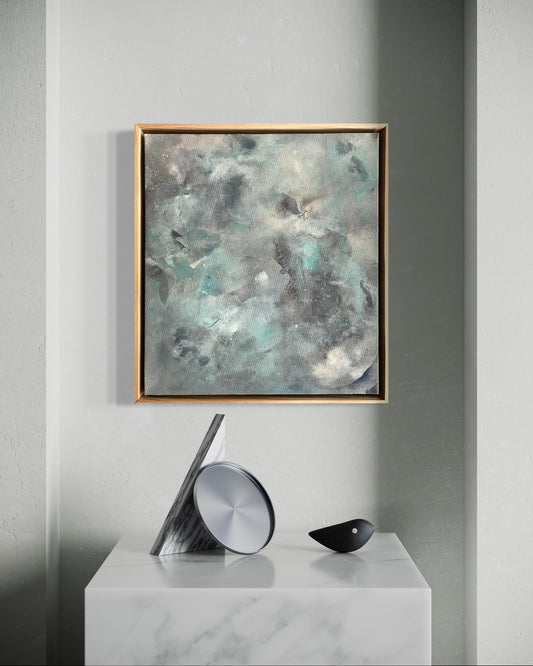 "Soft" - original abstract artwork on canvas