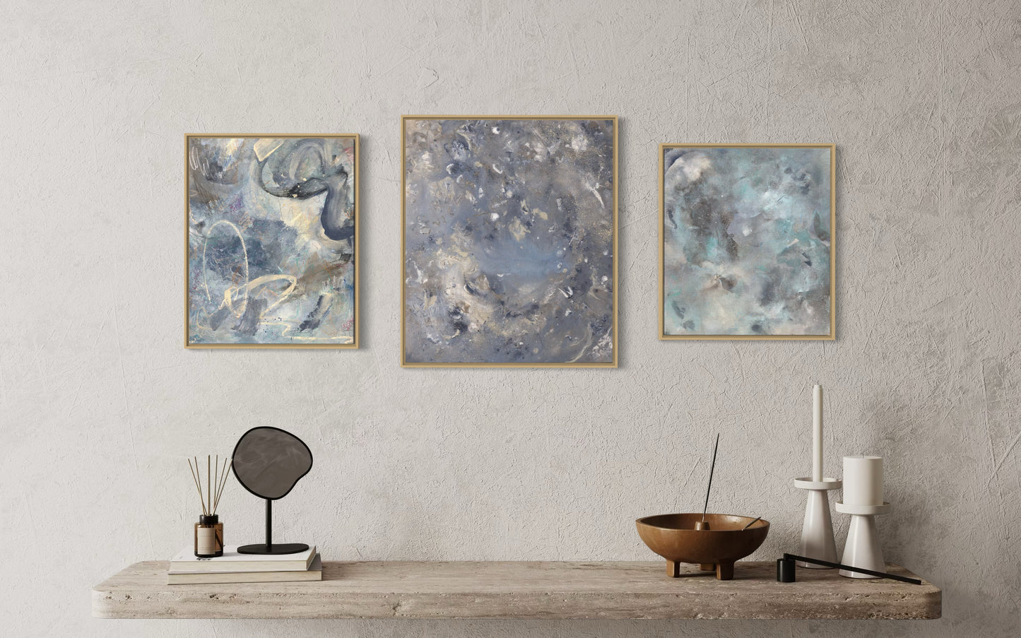 "Soft" - original abstract artwork on canvas