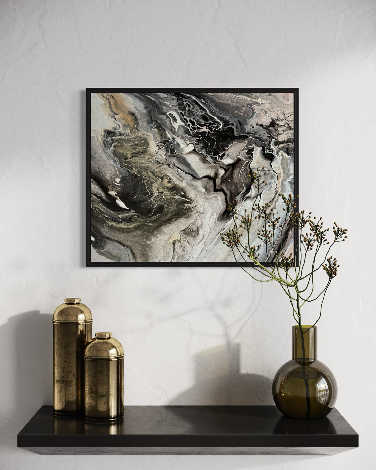 "Haze" - original abstract artwork on canvas