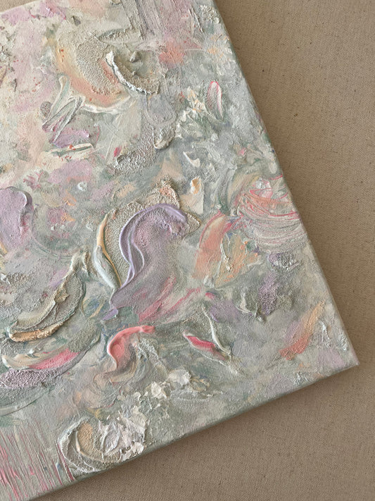 "Held In Quiet" - original abstract artwork on canvas