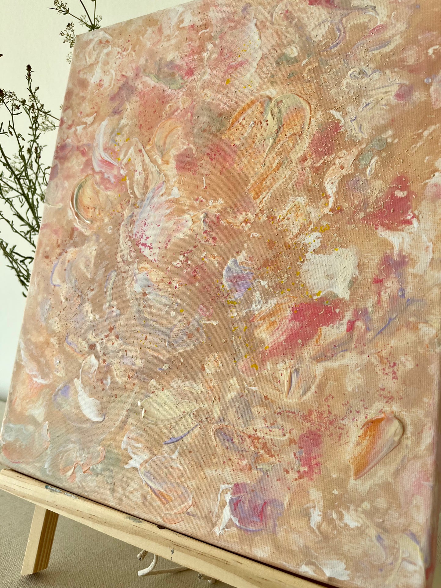 "Soft Return" - original abstract artwork on canvas