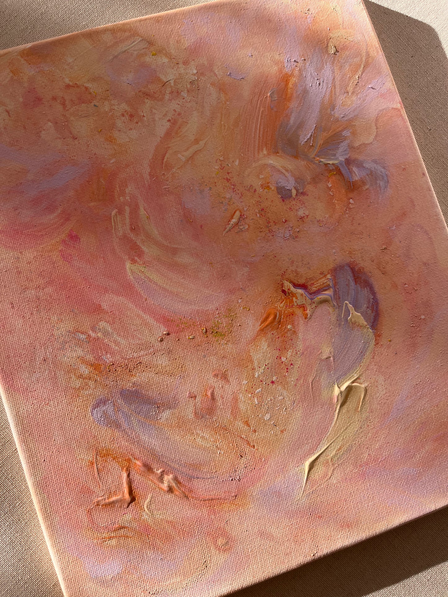 "As If Floating" - original artwork on canvas