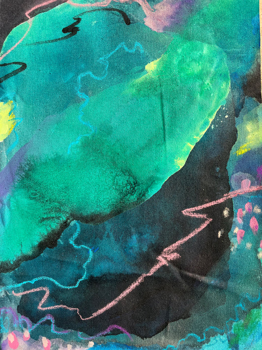 "Delusional" - original artwork on canvas