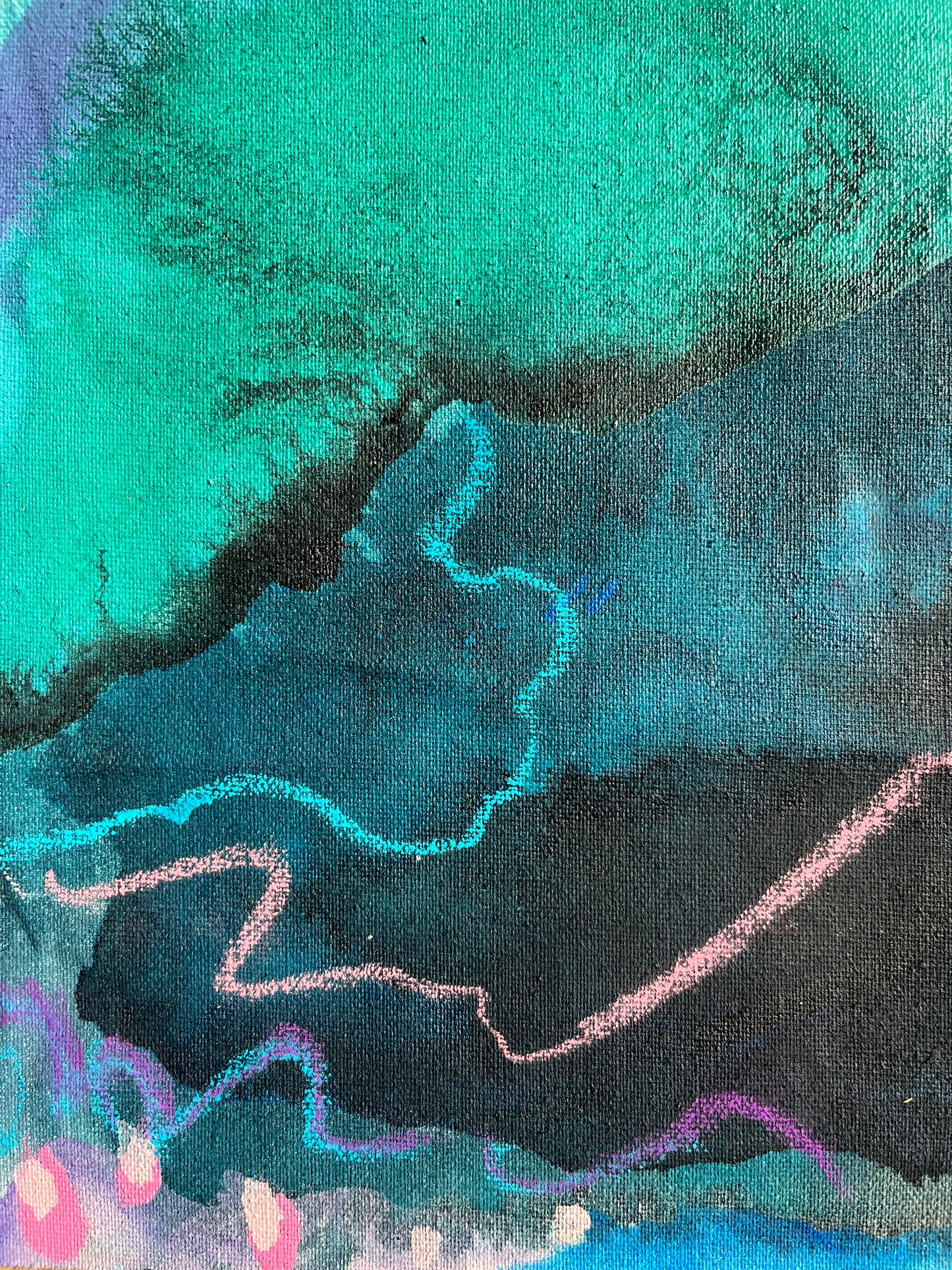 "Delusional" - original artwork on canvas