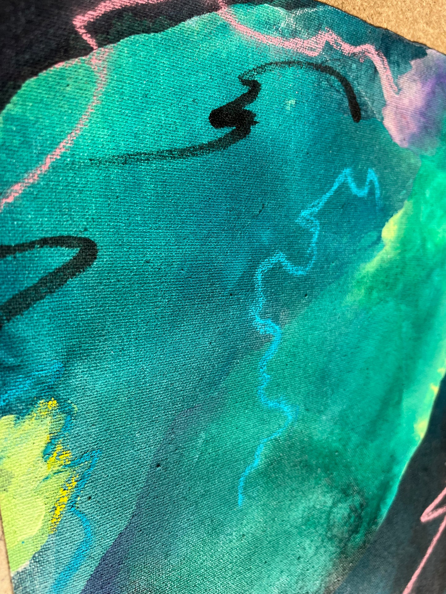 "Delusional" - original artwork on canvas