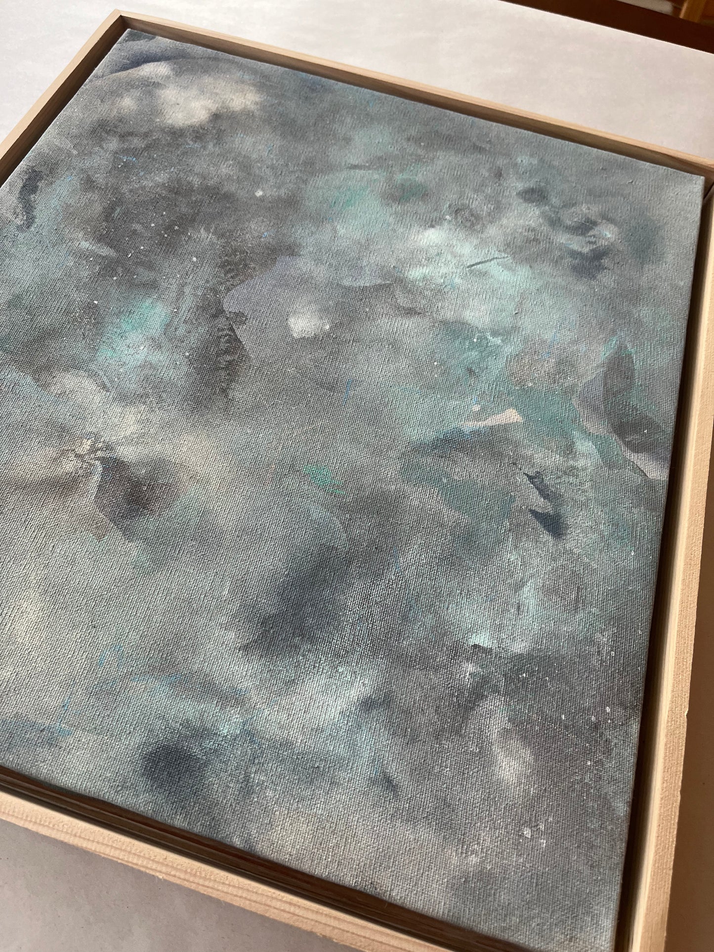 "Soft" - original abstract artwork on canvas