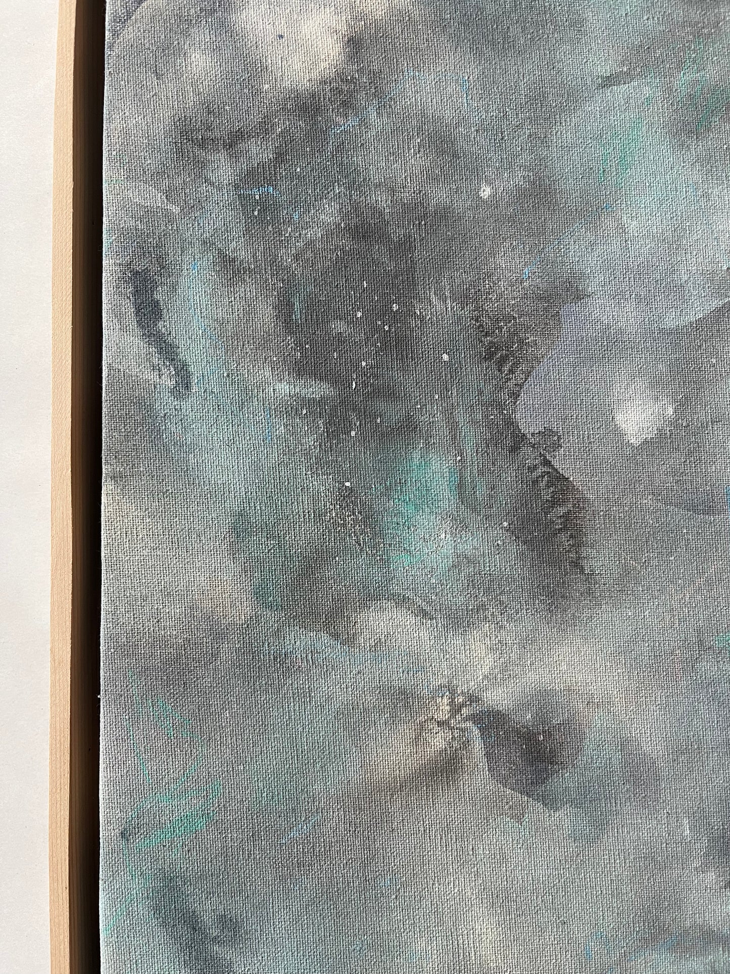 "Soft" - original abstract artwork on canvas