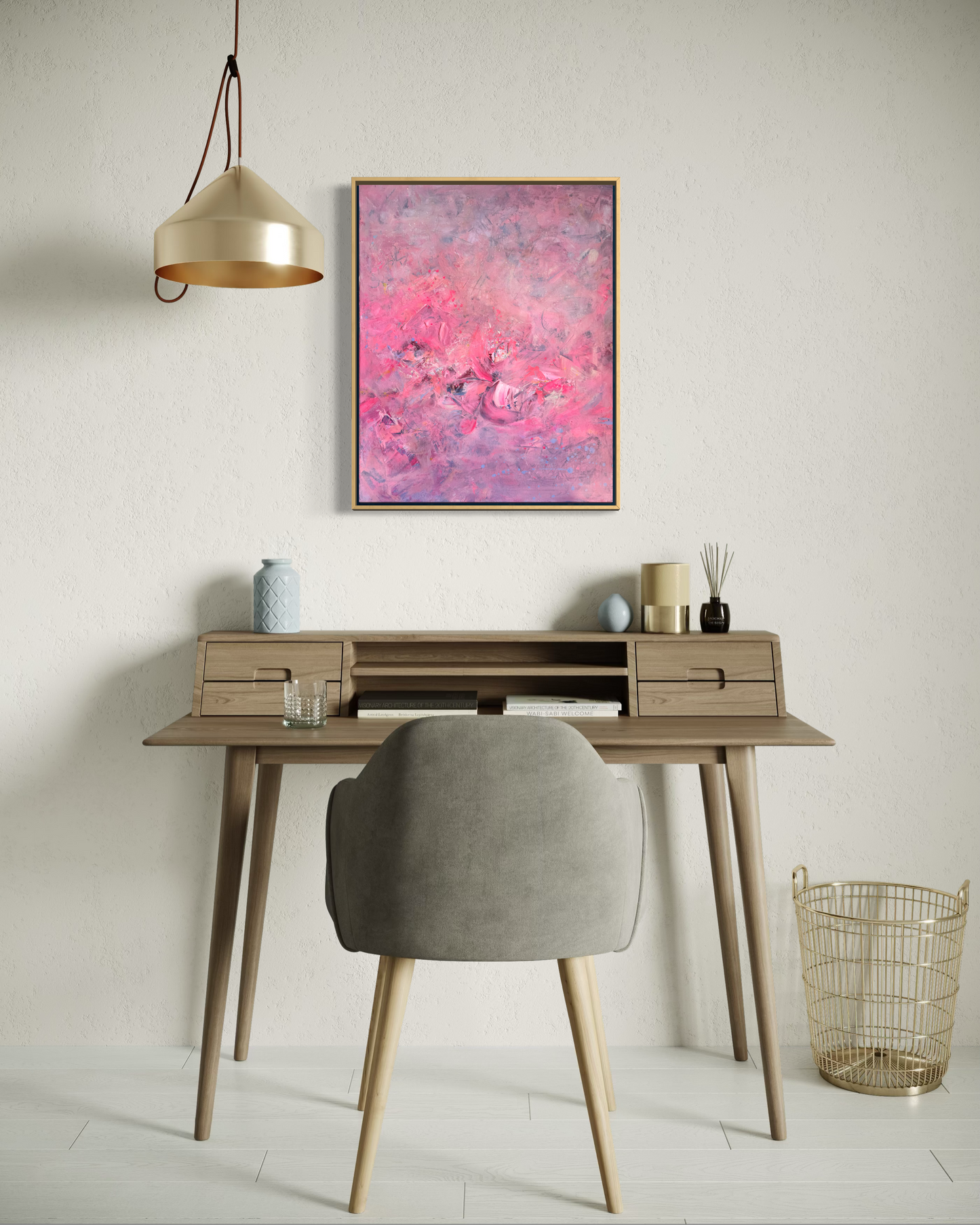Lush Becoming - original abstract artwork