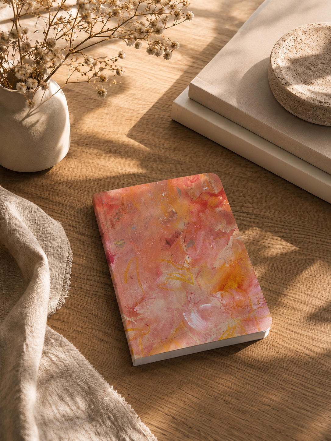 "Dancing Light" Softcover Journal