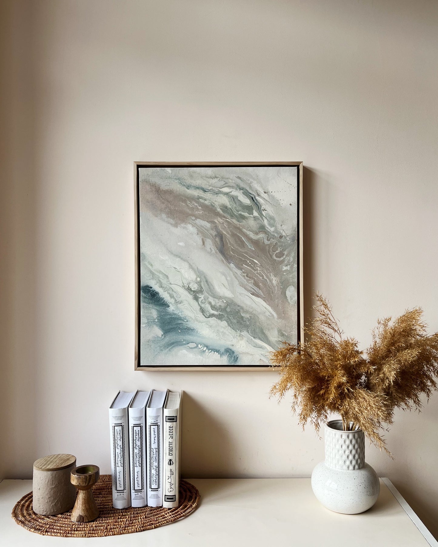 Subtle Drift - original abstract painting on canvas