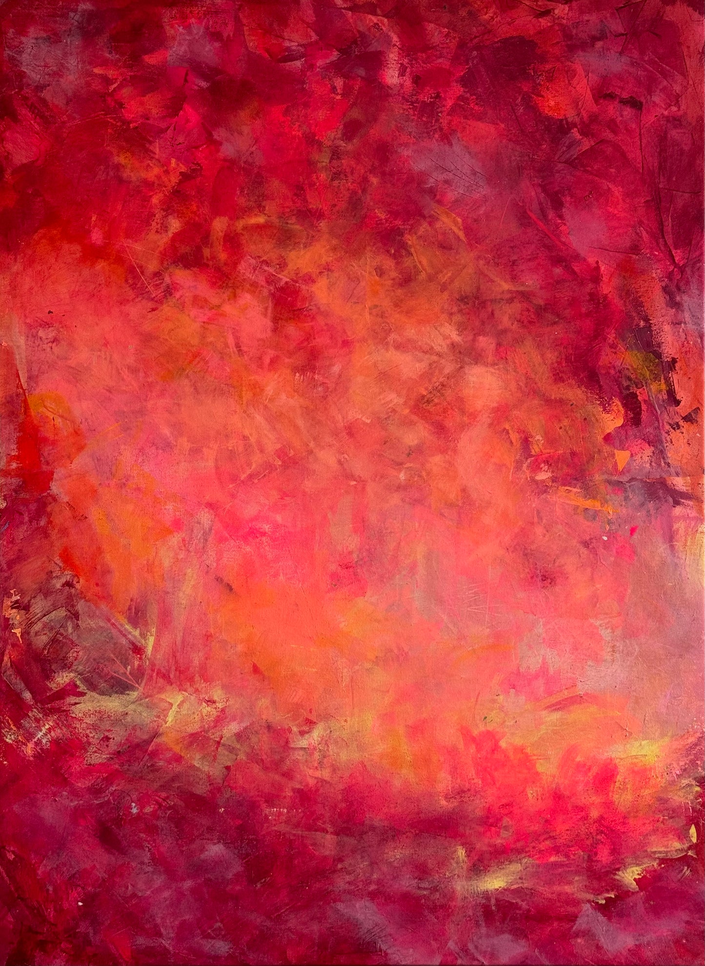 Beyond The Madonna - original abstract artwork on canvas