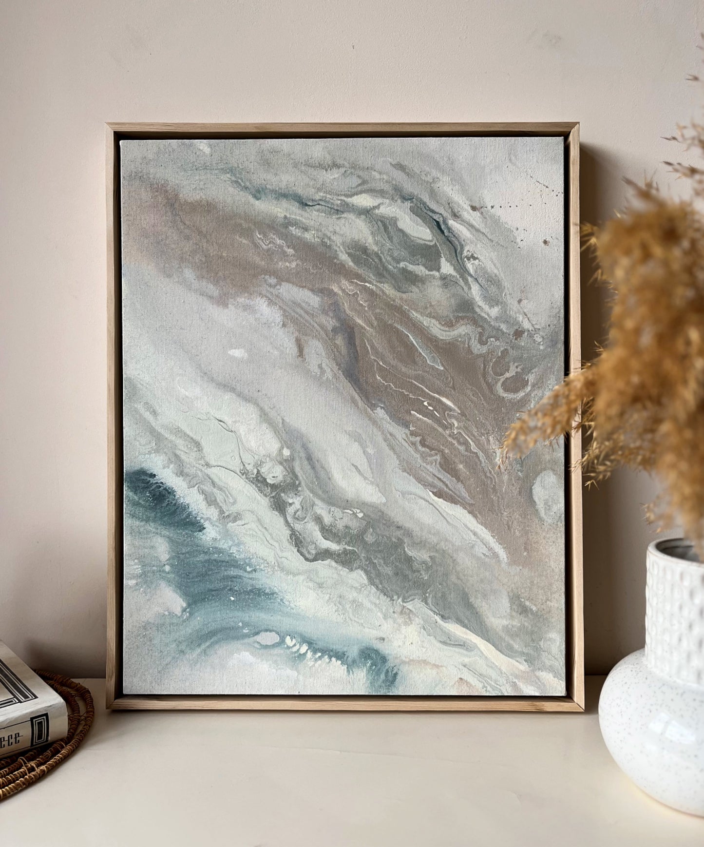 Subtle Drift - original abstract painting on canvas