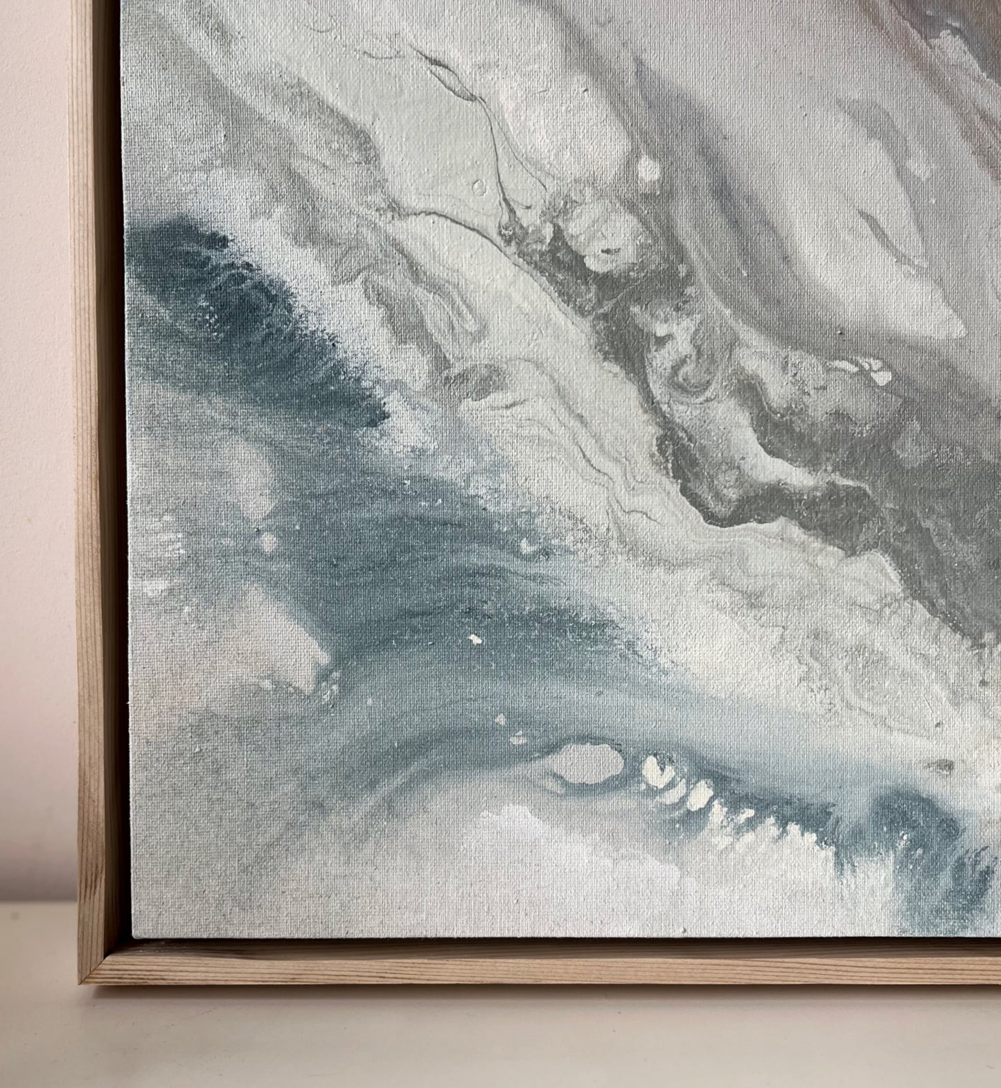 Subtle Drift - original abstract painting on canvas