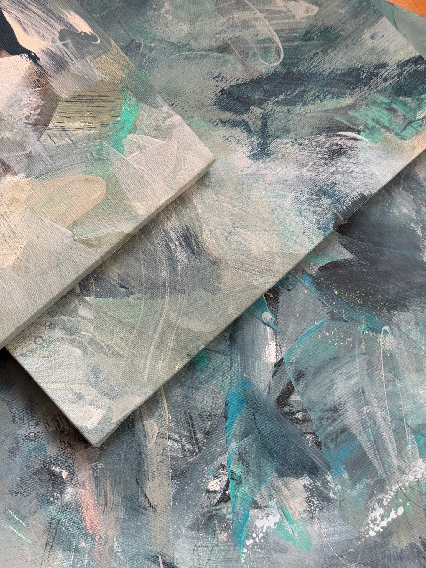 Beneath Still Water - Mini trio original artworks