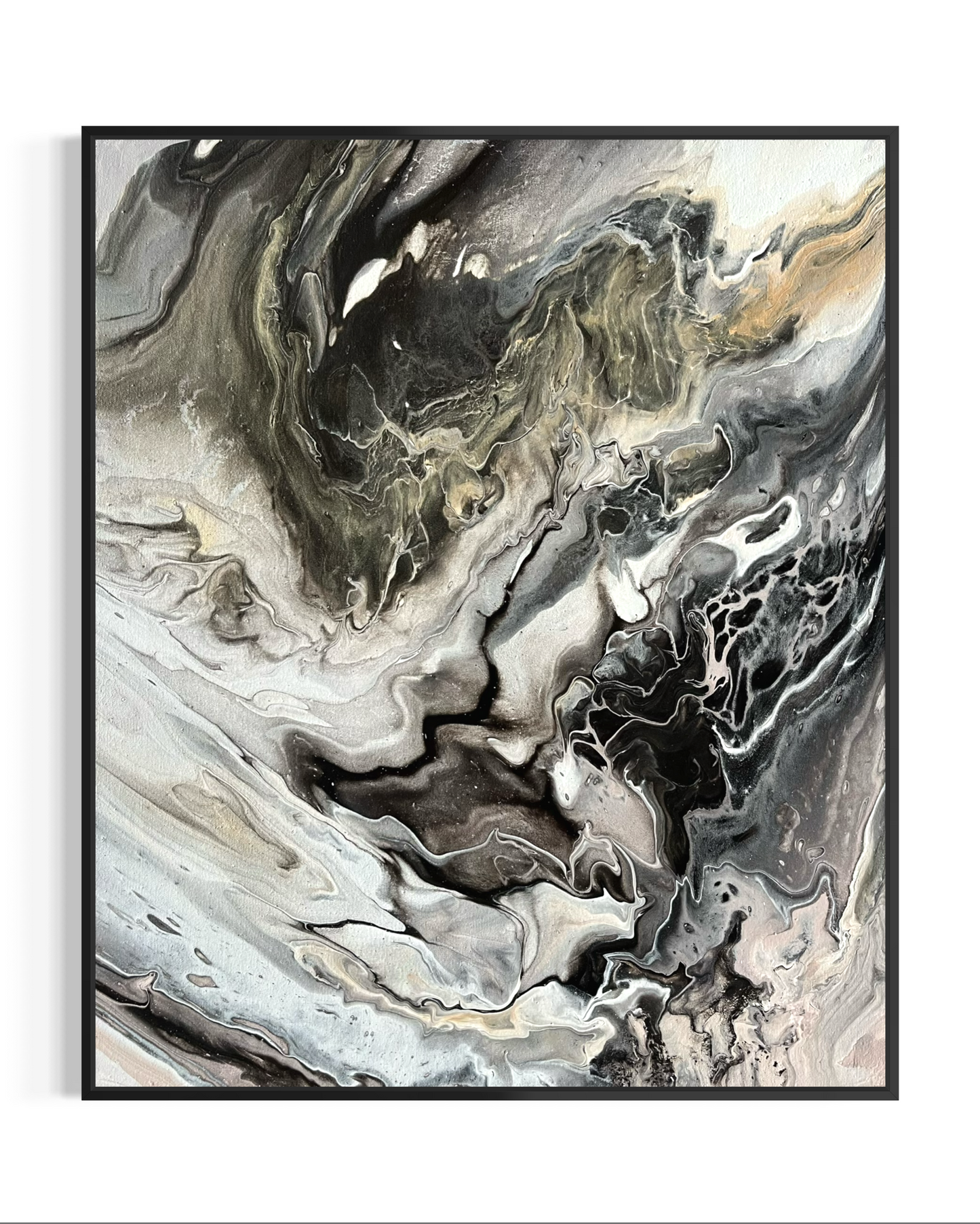 "Haze" - original abstract artwork on canvas