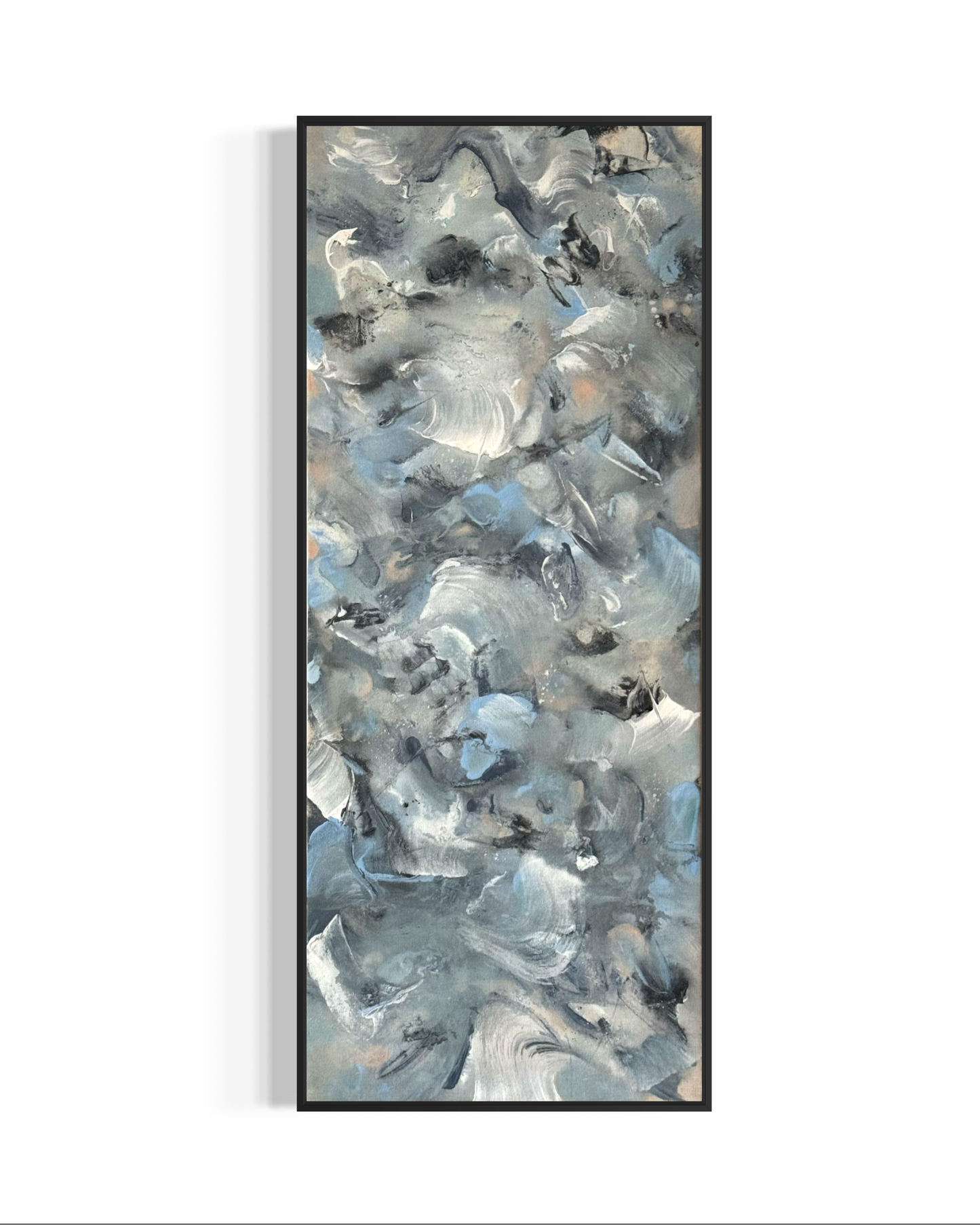 "Softening Gravity" - original abstract artwork on canvas