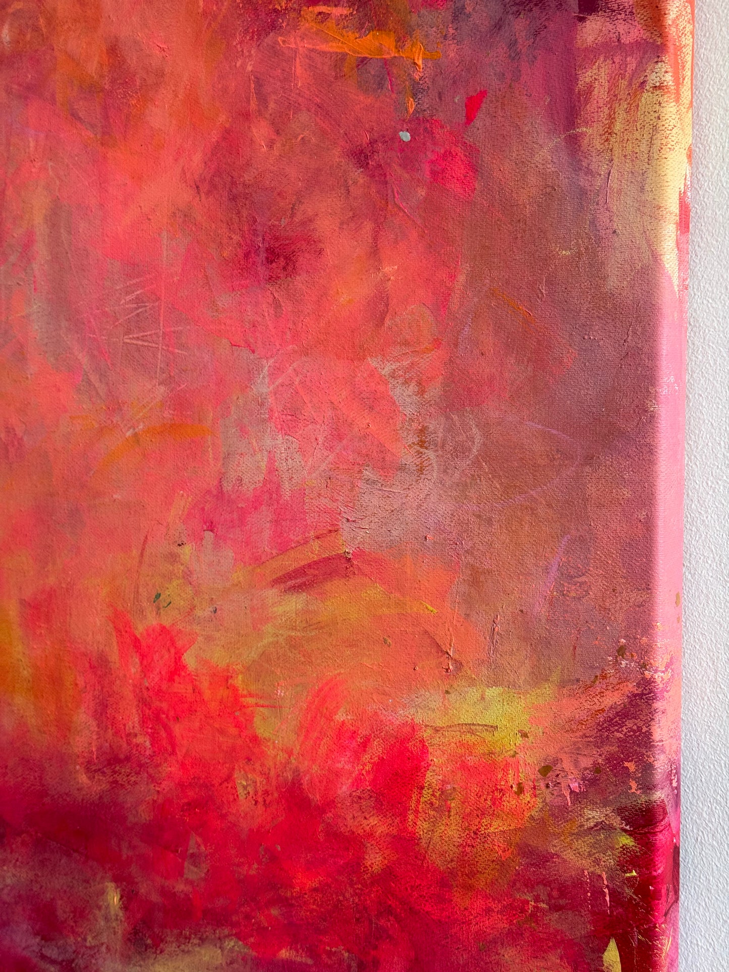 Beyond The Madonna - original abstract artwork on canvas