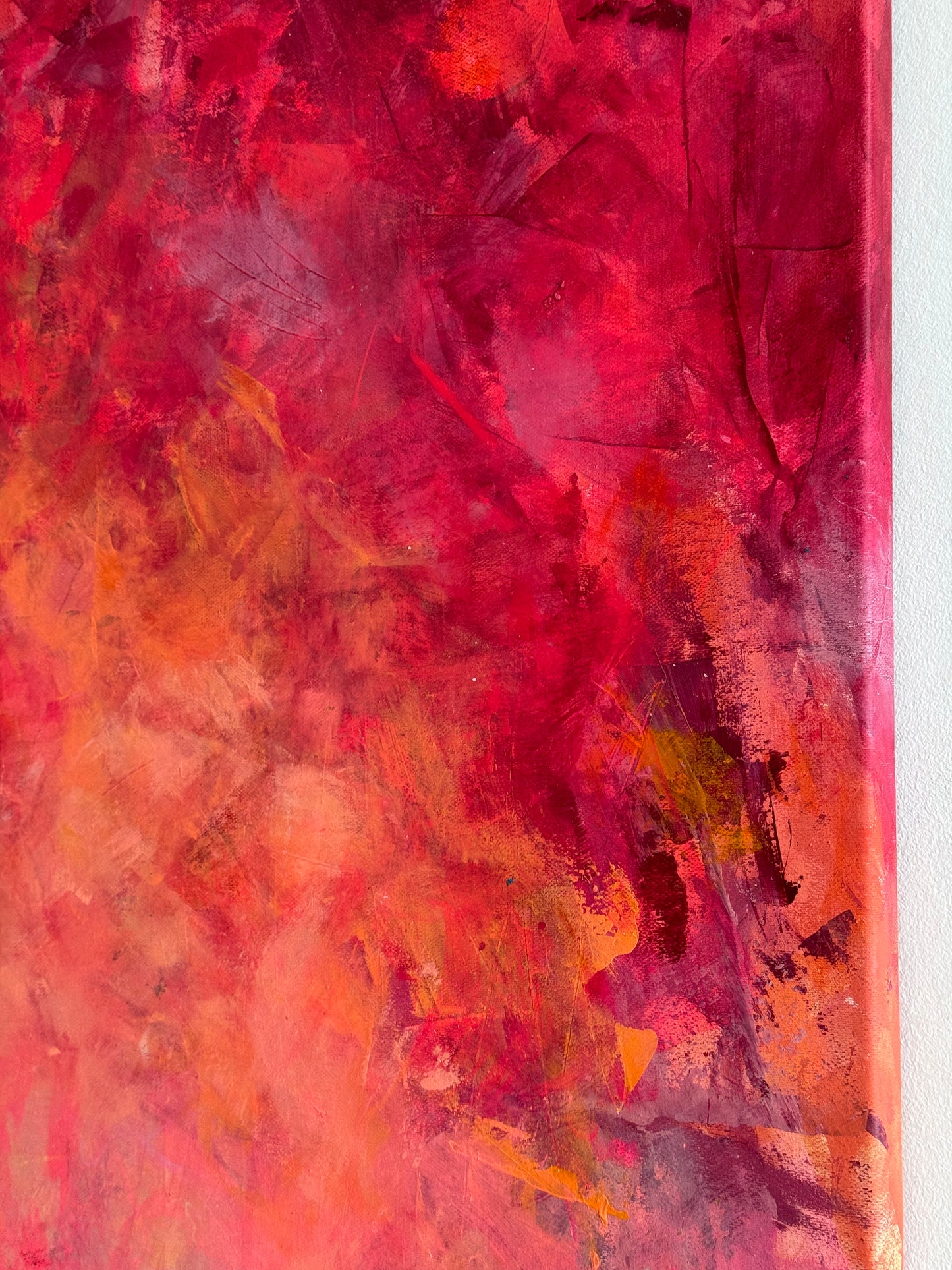 Beyond The Madonna - original abstract artwork on canvas