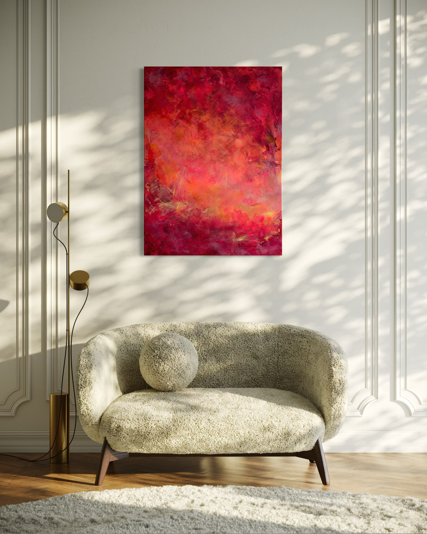 Beyond The Madonna - original abstract artwork on canvas