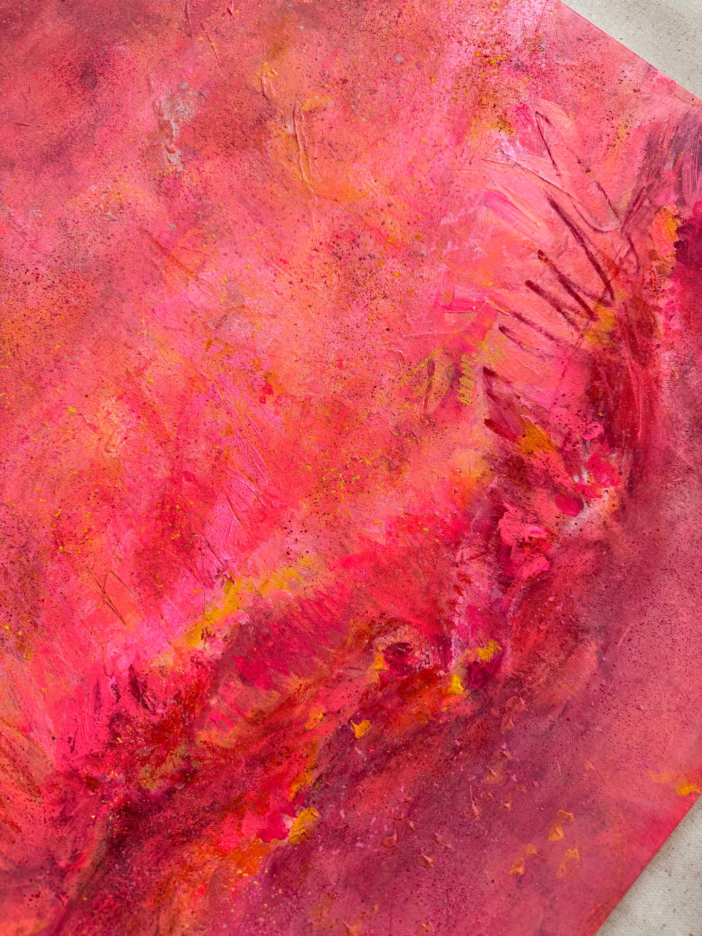 Uncontained - original abstract artwork