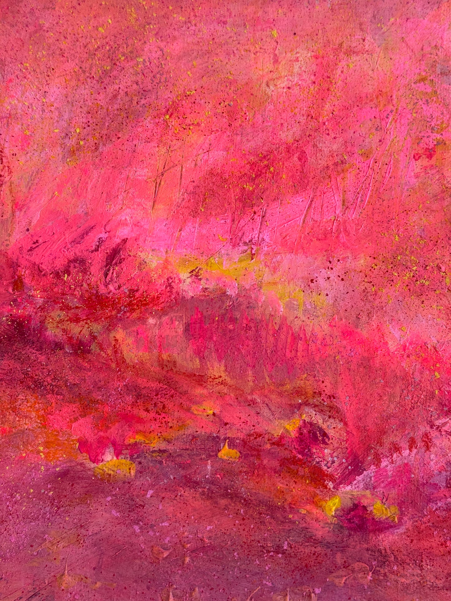 Uncontained - original abstract artwork