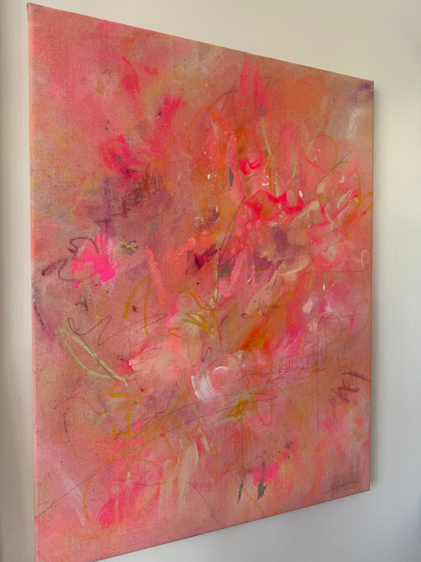 Dancing Light - original artwork on canvas