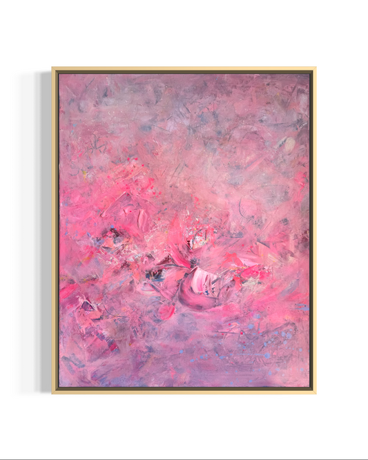 Lush Becoming - original abstract artwork