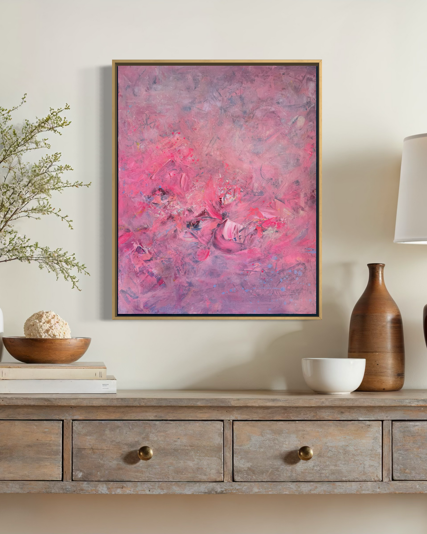 Lush Becoming - original abstract artwork