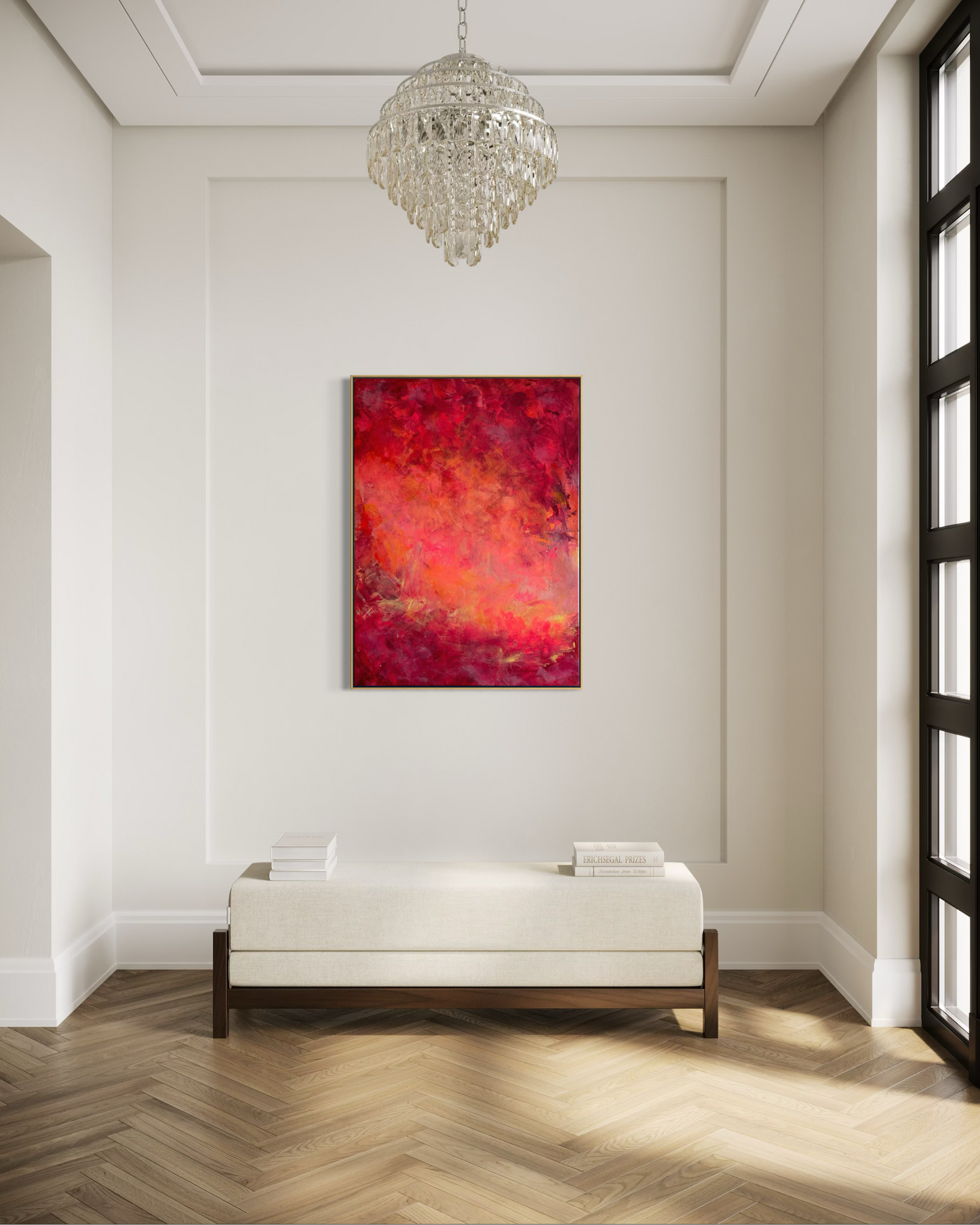 Beyond The Madonna - original abstract artwork on canvas