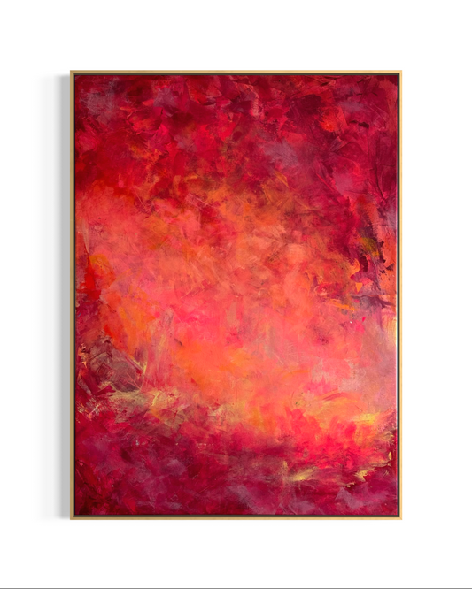 Beyond The Madonna - original abstract artwork on canvas