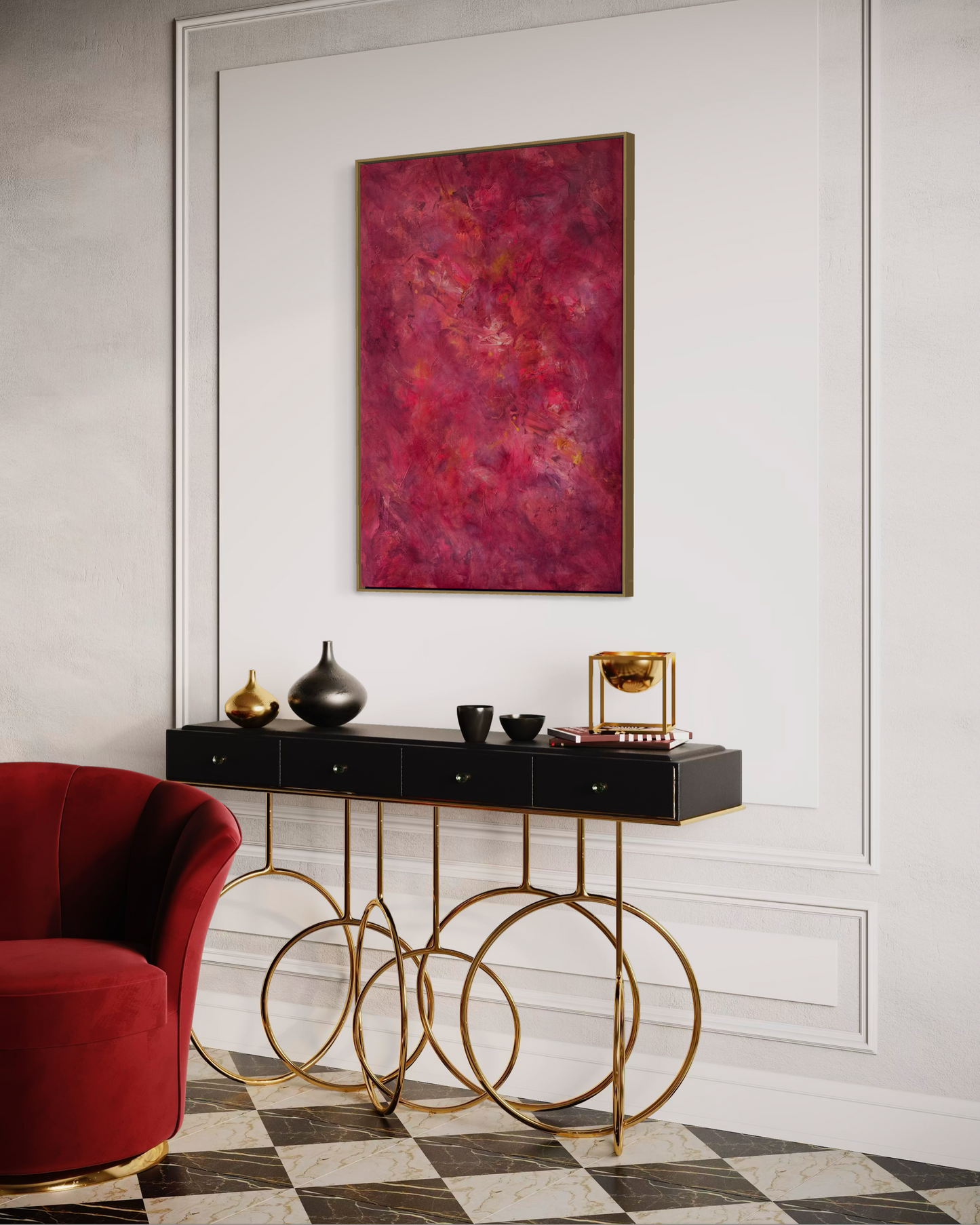 Emberfield - original artwork on canvas