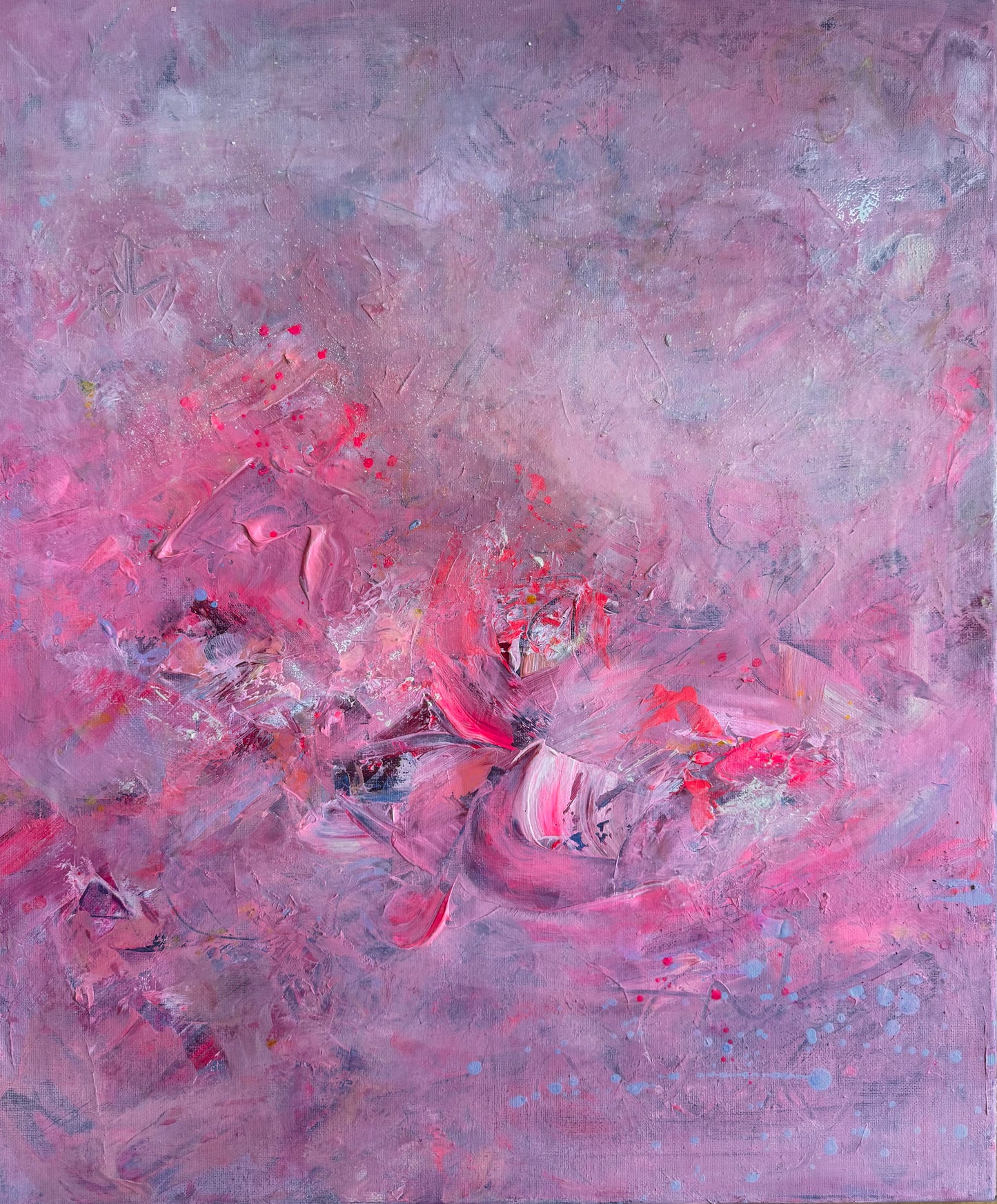 Lush Becoming - original abstract artwork