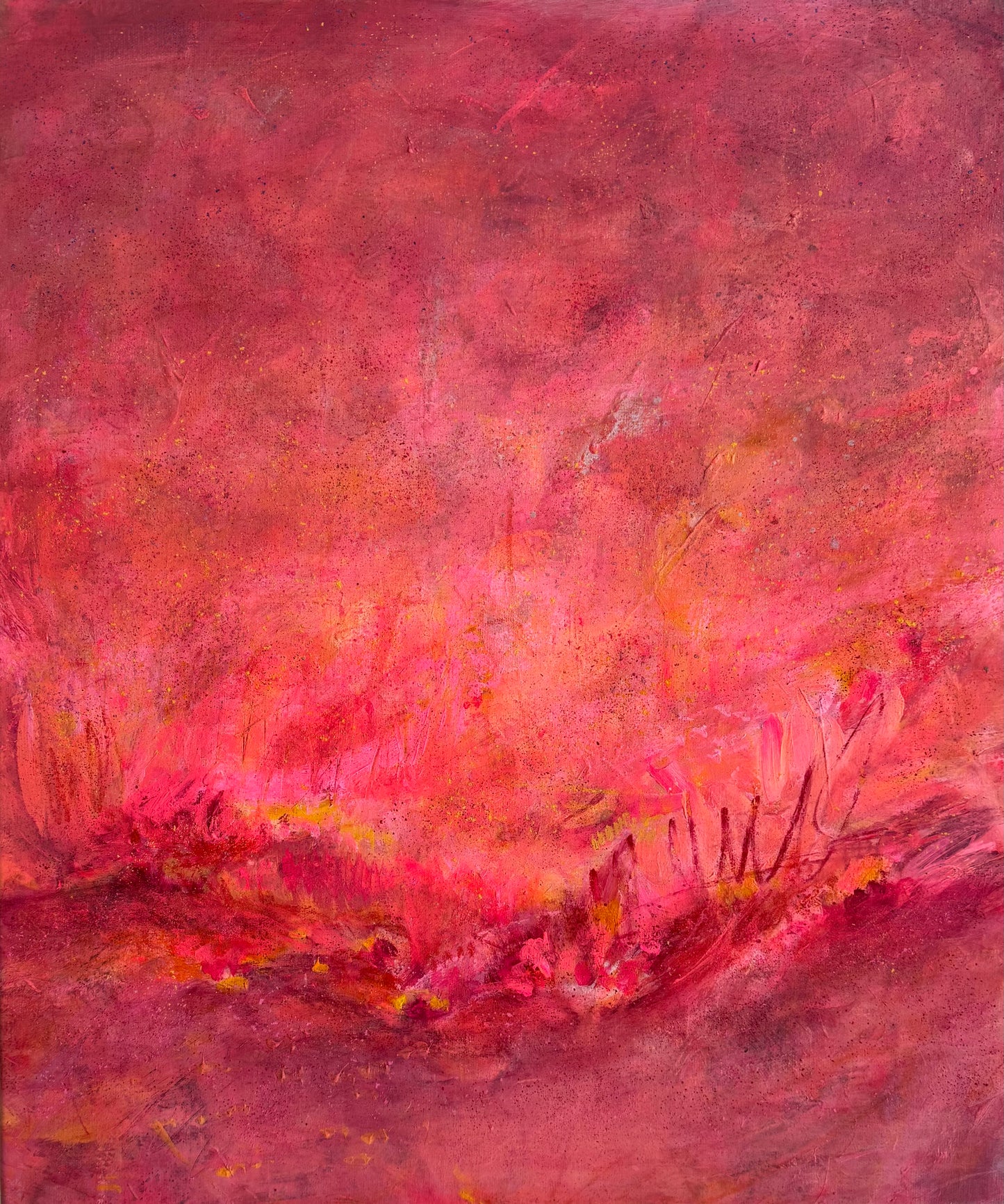Uncontained - original abstract artwork